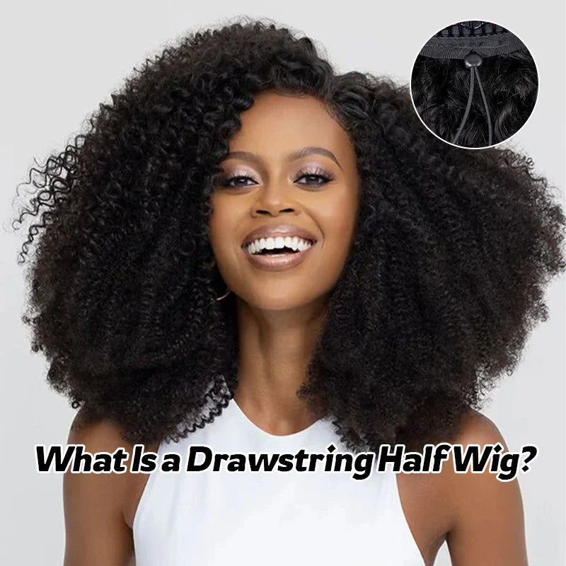 Chic Crop 3 IN 1 Half Wig Human Hair For Any Occasion