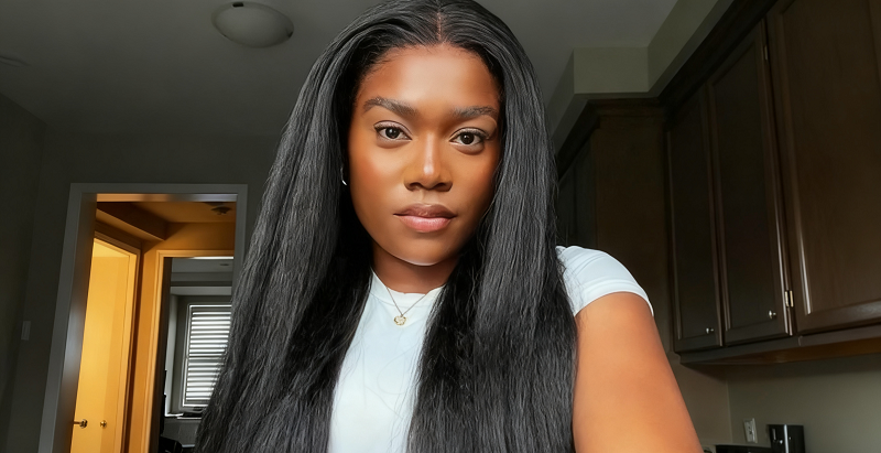Varia Hair 13x4 Lace Frontal Yaki Straight Wig: Beginners, Grab It! Easy to Rock~