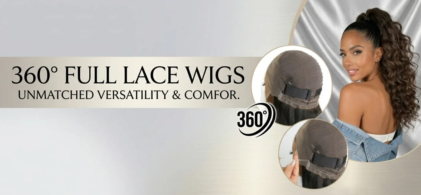 Why 360 Lace Wigs Are the Ultimate Styling Freedom