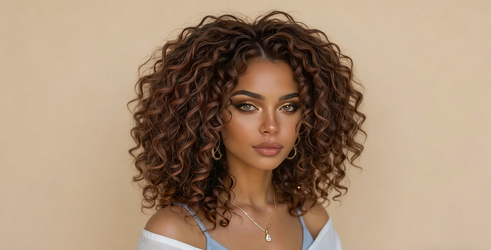 Instant Goddess Transformation: Variahair 'Wear And Go' Bouncy Curly Wig - Your Salon-Perfect Hair in Seconds