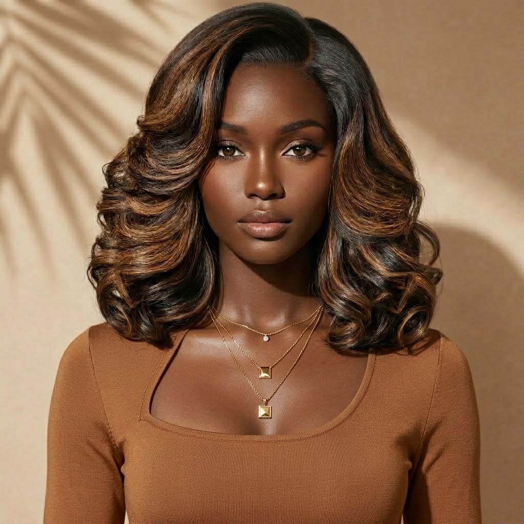 VARIAHAIR Side Part Fluffy Retro Body Wave Bob 13x4 Transparent Lace F ...
